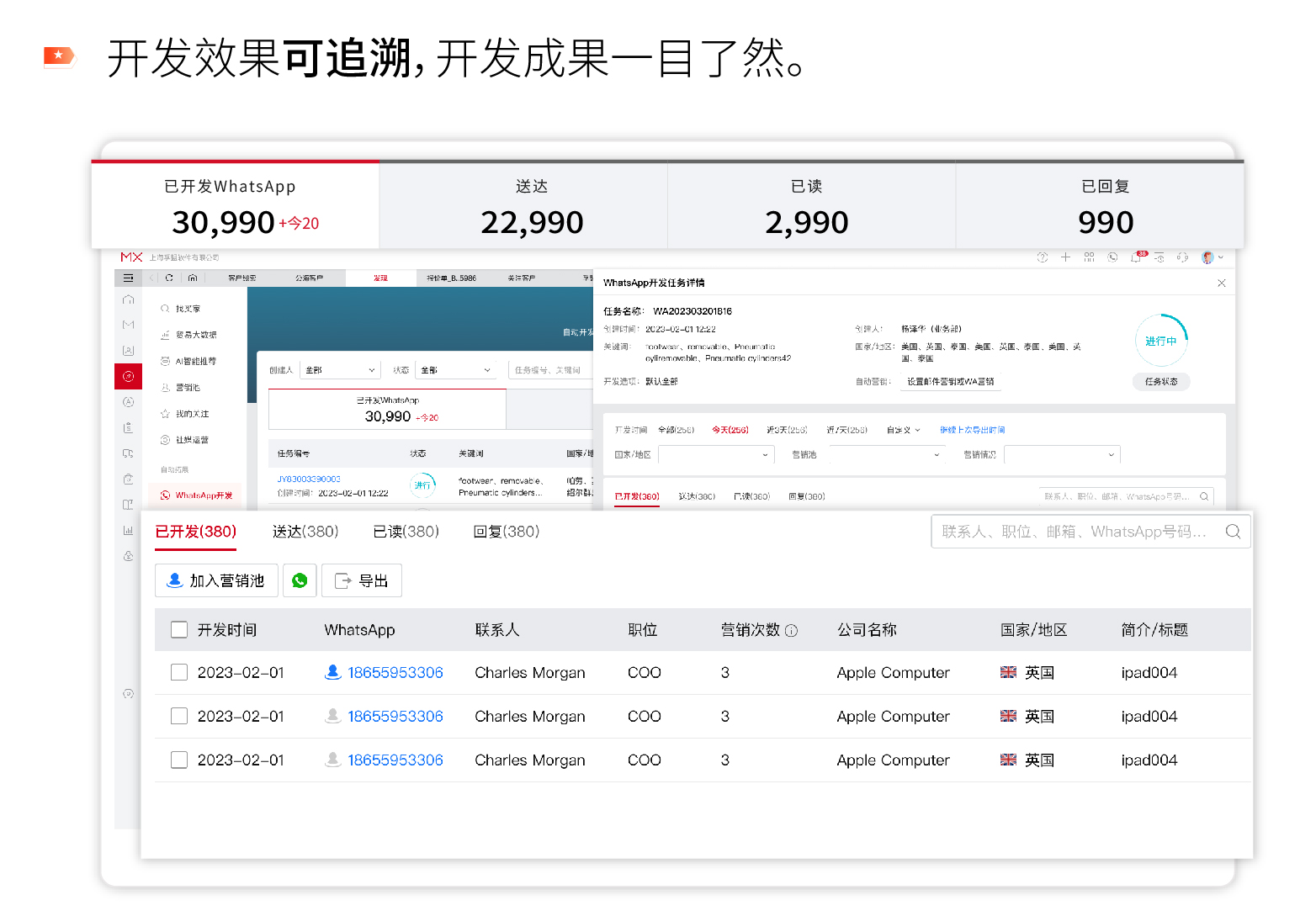 孚盟MX新增WhatsApp開發與KP直達兩大功能模塊，為外貿企業拓展商機提供雙重助力(圖7)