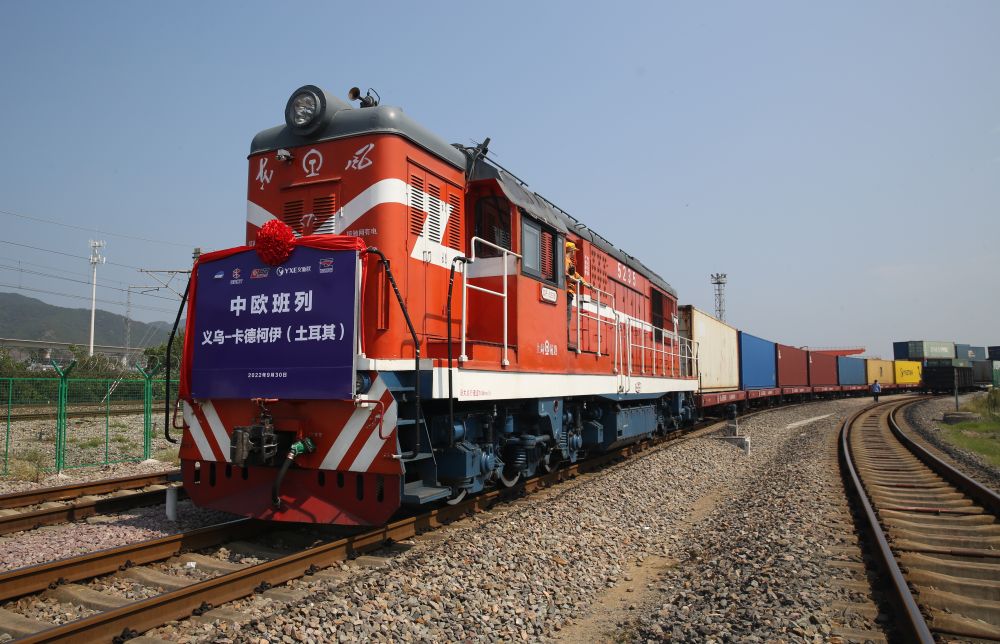 【班列新航線】中歐班列“義烏-卡德柯伊（土耳其）”鐵海公聯運班列首發(圖1)