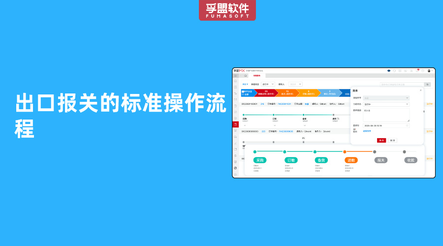 出口報關的標準操作流程