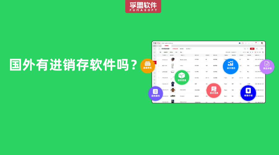 國外有進銷存軟件嗎？
