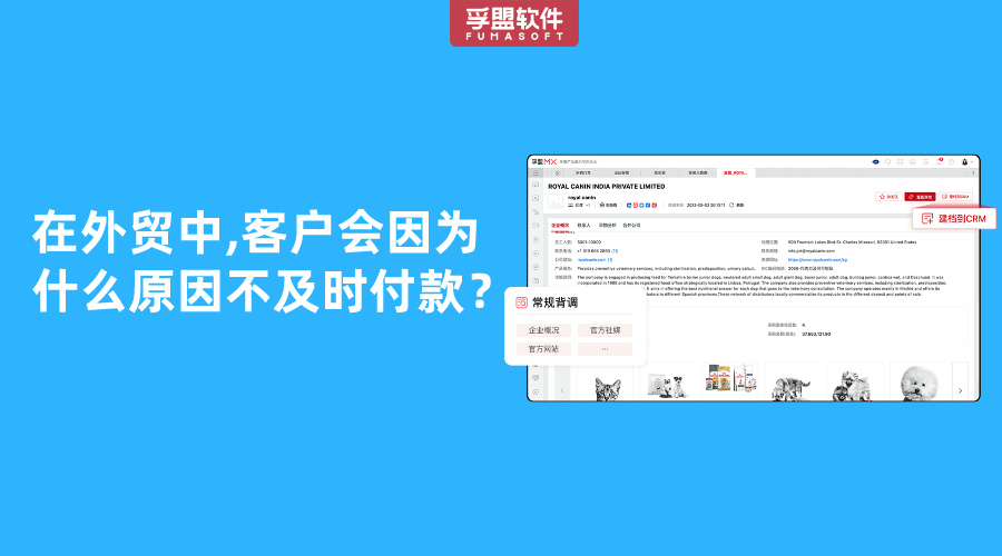 在外貿中,客戶會因為什么原因不及時付款？