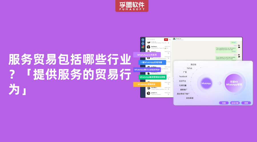 服務貿易包括哪些行業
