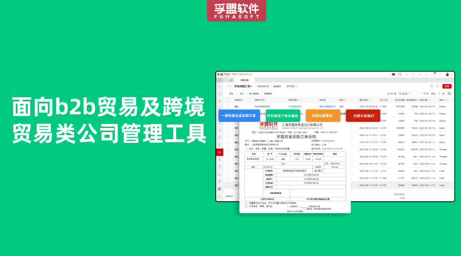 外貿企業管理軟件類型