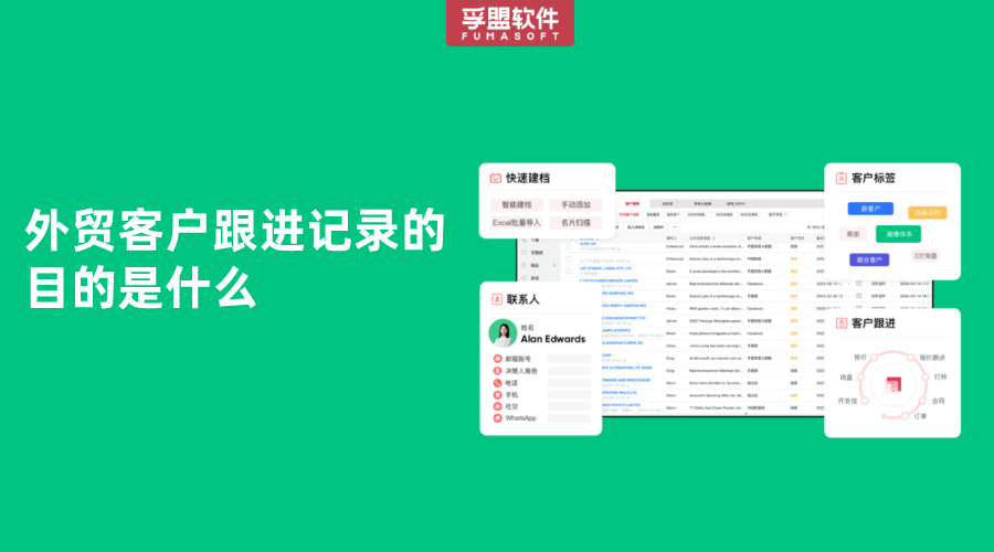 外貿客戶跟進記錄的目的是什么