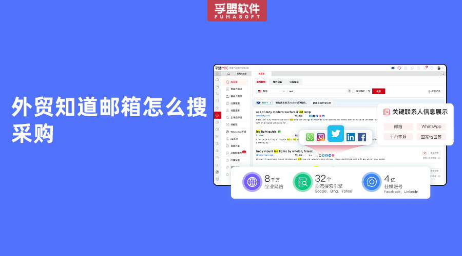 外貿知道郵箱怎么搜采購