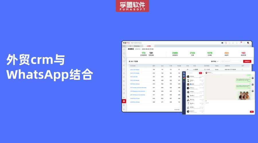 外貿(mào)crm與WhatsApp結(jié)合