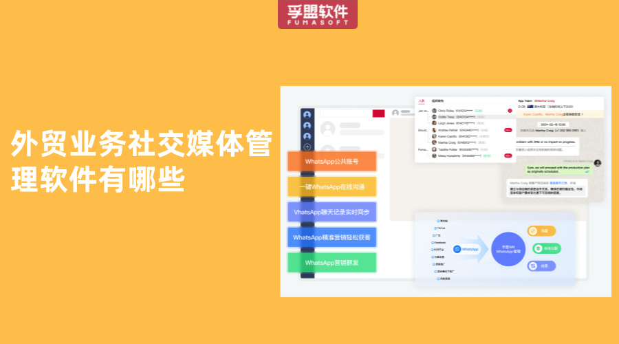 外貿業務社交媒體管理軟件有哪些