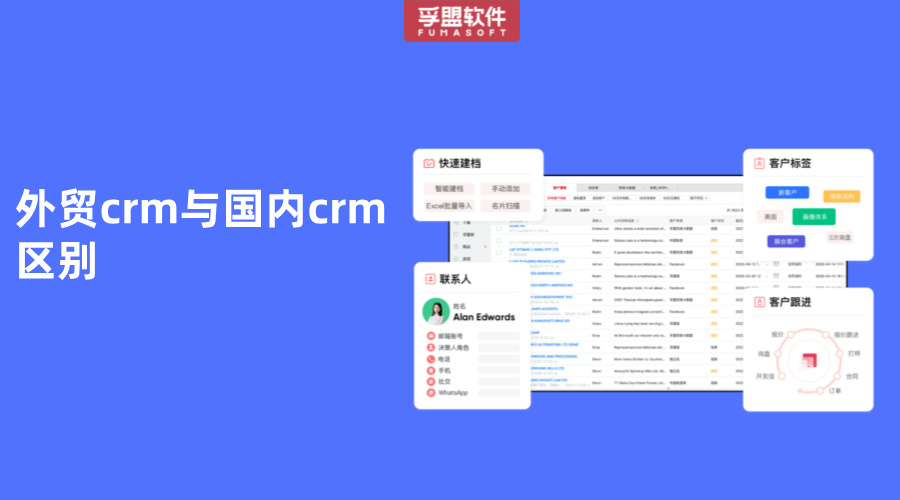 外貿(mào)crm與國內(nèi)crm區(qū)別