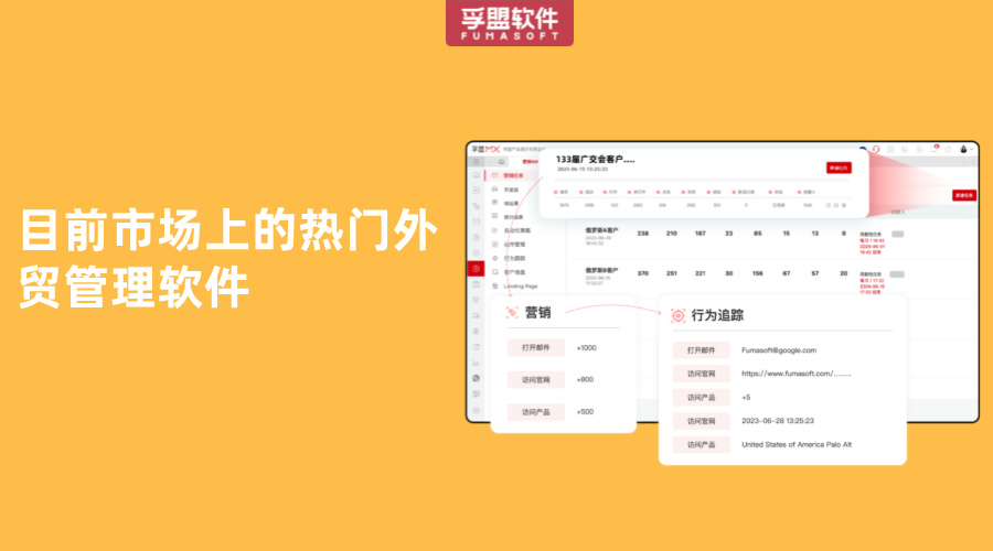 目前市場上的熱門外貿管理軟件
