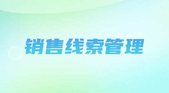 銷售線索管理系統如何對接客戶管理？
