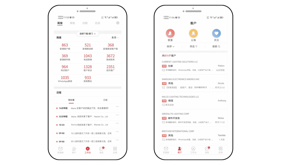 有手機跟單功能的外貿軟件工具么？(圖2)